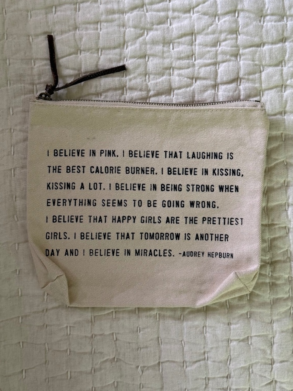 "I Believe In Pink..." Canvas Bag